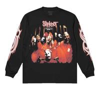 Slipknot 'Spit It Out' (Negro) Camisa de Manga Larga - ¡NUEVO Y OFICIAL