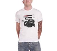 Slipknot T Shirt Iowa Track List Band Logo Nuevo Oficial De Los Hombres Blanco Size S