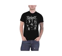 Slipknot - T-Shirt # L Unisex Black # Wanyk White Splatter