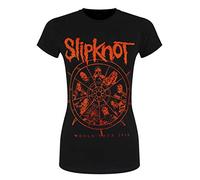 Slipknot - T-Shirt # M Black Femmina # the Wheel