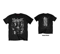 Slipknot - T-Shirt # M Unisex Black # Wanyk White Splatter