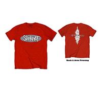 Slipknot - T-Shirt # M Unisex Red # 20th Anniversary Don't Ever Judge Me