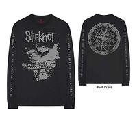 Slipknot - T-Shirt Maniche Lunghe # S Unisex Black # Subliminal Verses