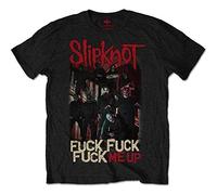 Slipknot - T-Shirt # S Black Unisex # Fuck Me Up