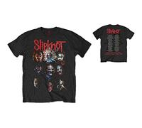Slipknot - T-Shirt # S Black Unisex # Prepare for Hell 2014-2015 Tour