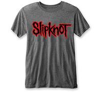 Slipknot - T-Shirt # S Unisex Grey # Logo