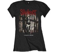Slipknot - T-Shirt # Xxl Black Femmina # .5: the Gray Chapter Album