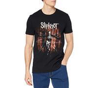 Slipknot The Gray Chapter Star Camiseta Manga Corta, Negro, Large para Hombre