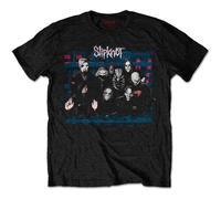 Slipknot Camiseta de manga corta WANYK Glitch Group Unisex Black 2XL