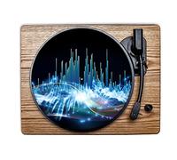 Slipmat Waves Of Sound - Alfombrilla para tocadiscos (30,5 cm)
