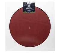 SLIPMATS: SLIPMAT Leather Red - Diámetro: 295 mm - Grosor: 1,5 mm - Audio Anatomy