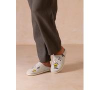 Slipper de casa en fieltro con motivo Snoopy para mujer | SNOOPY 40 MILK