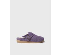 Slipper de mujer tipo zueco con hebilla | MIMA-FP 38 MORADO