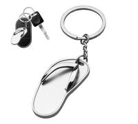 Slipper Model Keychain - Multi-purpose Metal Keyfob Keychain Decoration
