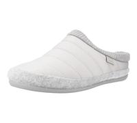 Slippers acolchadas tipo zueco con cuña para mujer | ALINS 40 PERLA