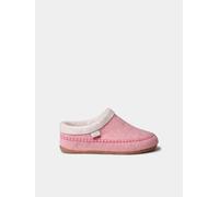 Slippers destalonadas en fieltro con cuña para mujer | ALBONS 40 ROSA