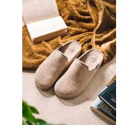 Slippers para hombre de lana reciclada | TOMAS-RW 47 BEIGE