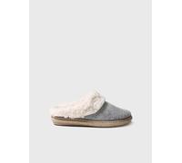Slippers para mujer en fieltro y borrego | DELI-BF 44 GRIS
