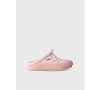 Slippers para mujer en tejido acolchado y fieltro | MEL-UM 35 NUDE