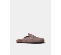 Slippers tipo zueco de fieltro para hombre | GENIS 40 TAUPE