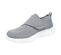 Slippers Womens Wide Fit Diabetic Shoes Slip On Adjustable Lightweight Cozy Arthritis Orthopedic Walking Shoes for Swollen Feet Elderly Size 4-7