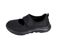 Slippers Womens Wide Fit Diabetic Shoes Slip On Adjustable Strap Light Weight Cozy Arthritis Orthopedic Walking Shoes for Swollen Feet Elderly Size