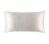 Slipsilk Pure Silk Pillowcase - Funda de Almohada tamaño Queen, Color Blanco