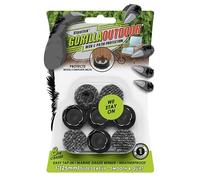 Slipstick Gorilla Outdoor - Protectores de suelo para patas de muebles de 1 pulgada/deslizadores bereberes resistentes a la intemperie (juego de 8) almohadillas de martillo en muebles para uso en