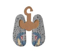 Slipstop Zapatos de playa para niños, antideslizantes, deportivos, natación, vacaciones, unisex, protección solar UPF 50+, Goliat T Rex, 24/26 EU