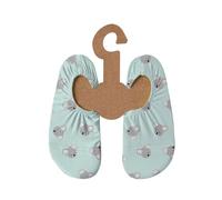 Slipstop Zapatos de playa para niños, antideslizantes, protección solar UPF 50+, bambú, 27/29 EU