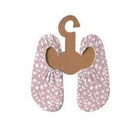 Slipstop Zapatos de playa para niños, antideslizantes, protección solar UPF 50+, Flores rosa viejo, 33/35 EU