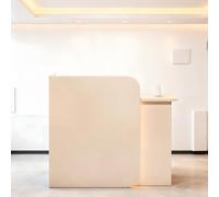 Slish - Mostradores de recepción para tiendas, oficinas, restaurantes y centros comerciales, versátiles para mejorar la visibilidad empresarial y la experiencia del cliente