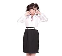 Slit tight skirt depth [A & Tcollection] My Teacher / SEXY Teacher cosplay white blouse & (japan import)