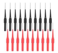 Sliverdew 20 puntas de medición para multímetro de 0,7 mm, sonda de prueba, piercing, aguja, sonda, sonda, conector banana, multímetro, sonda, piercing de aislamiento, muestra, 547758_2_KkBtJWvZU