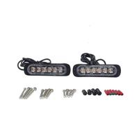 SLJLAORY luz freno trasera Luz de Freno LED auxiliar doble Universal para motocicleta placa matrícula B6 horquilla delantera parada trasera