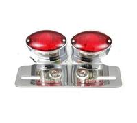 SLJLAORY luz freno trasera Luz trasera de motocicleta placa freno LED accesorios señales giro piezas modificadas para Moto