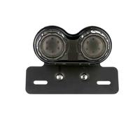 SLJLAORY luz freno trasera Luz trasera universal para motocicleta luz de freno y parada luces matrícula indicadores señal giro para