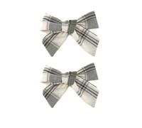 SLJYM - Diadema para niñas con patrón floral a cuadros para niñas, diadema colorida y elegante con lazo