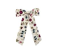 SLJYM - Diadema para niñas con patrón floral a cuadros para niñas, diadema colorida y elegante, lazo para el pelo