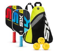 SLK Neo 2.0 by Selkirk - Palas de Pickleball con Cara de Fibra de Vidrio y Grafito, núcleo de Panal SX3, Raquetas de Pickleball diseñadas en los Estados Unidos para tracción y Estabilidad