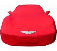 SLLGSDM Funda de Coche Uso Interior para Aston Martin DBS Superleggera Volante 2019+, Elástica Suave Ajuste Transpirable y Antipolvo Cubierta Coche, Accesorios Coche,Red