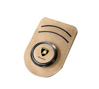 SLLGSDM Soporte Gafas Coche para Lamborghini Huracan Super Trofeo EVO 2018-2019, Fuerte Magnético Porta Gafas para Coche, Multifuncional Accesorios Coche,Clip Gafas, Accesorios Coche,Beige