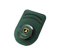 SLLGSDM Soporte Gafas Coche para Lamborghini Huracan Super Trofeo EVO 2018-2019, Fuerte Magnético Porta Gafas para Coche, Multifuncional Accesorios Coche,Clip Gafas, Accesorios Coche,Green