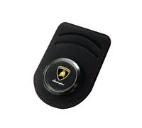 SLLGSDM Soporte Gafas Coche para Lamborghini Huracan Super Trofeo EVO 2018-2019, Fuerte Magnético Porta Gafas para Coche, Multifuncional Accesorios Coche,Clip Gafas, Accesorios Coche,Black