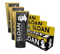 SLOAN Crema Anti Rozaduras 75 ML Barrera Protectora con Óxido de Zinc, Caléndula y Manzanilla Terapia Avanzada contra Fricción e Irritación (Paquete de 3)