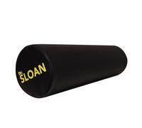 SLOAN FOAM ROLLER. Cilindro de Espuma Dura para Terapia y Masaje Muscular, Fitness, Foam Roller Ligero de Alta Resistencia para Yoga, Pilates y Alivio de Tensiones (Negro)