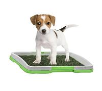 Sloane Hierba para IR al baño | Orinal para Perros Turf Interior con Bandeja | Almohadillas para orina Hierba diseño Tres Capas Reutilizables a Prueba Salpicaduras con