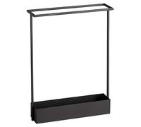 SLOFL Paragüero Paragüeros de Metal Negro Rectangular de Hierro for Paraguas con Bandeja de Goteo extraíble for Paraguas Soporte de Paragüas