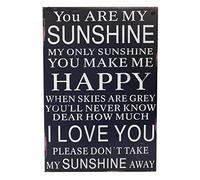 Slogan Metal Signs - You Are My Sunshine 30X20 Tin Wall Sign by Carousel Home