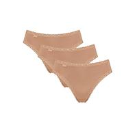 sloggi 24/7 Cotton Lace H Tai C3P, Slip para Mujer